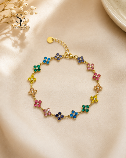 [SEA26SU-0013] Juliette Rainbow Armband